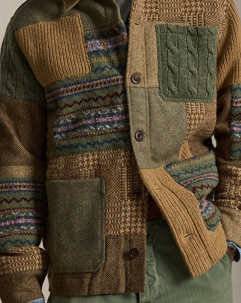 パッチワーク ユーティリティ カーディガン | ラルフ ローレン公式