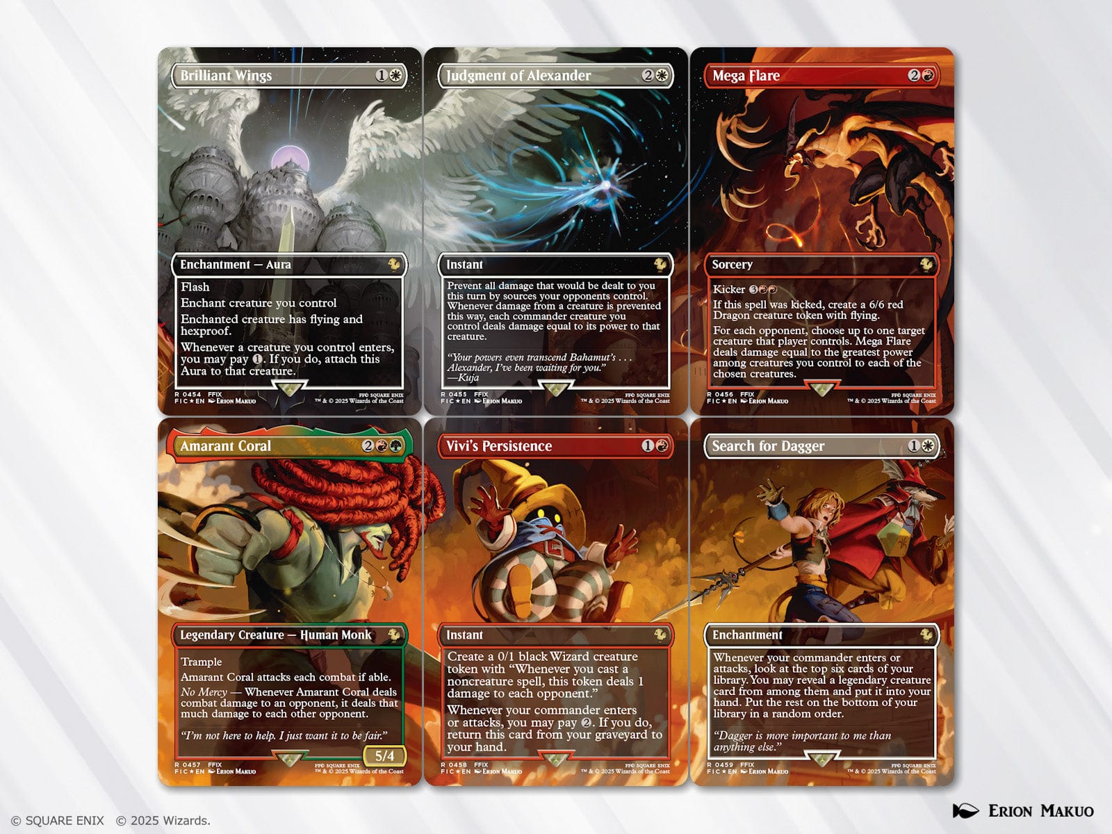 Magic: The Gathering - Final Fantasy Holiday Scene Box - FFVIX The