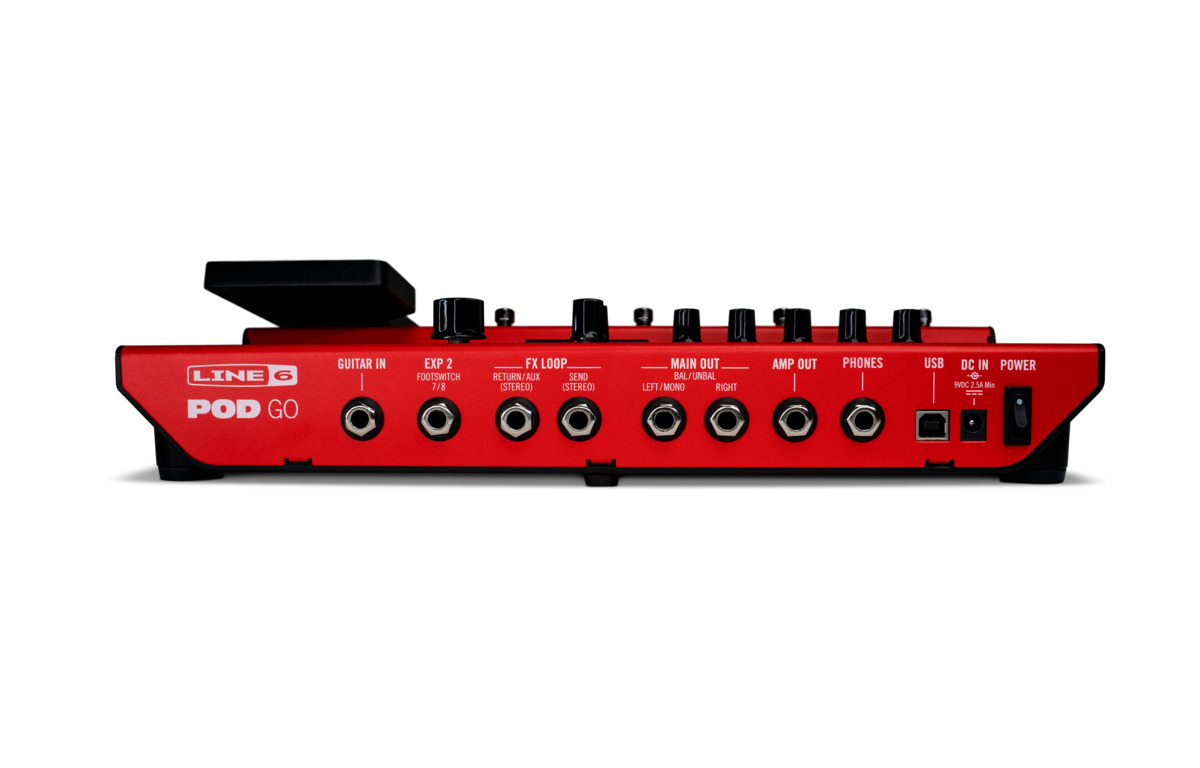 Line 6 POD Go Limited Edition Red｜シリーズ初となる限定カラー