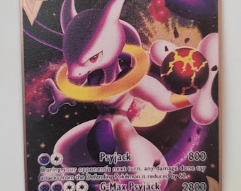 ミュウツー 混沌魔神VMAX ポケモンカード - Etsy 日本