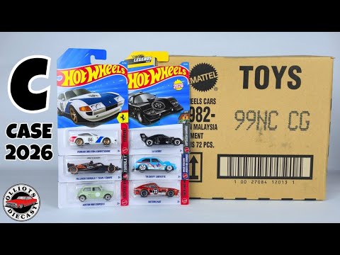 Unboxing Hot Wheels C Case 2026 - YouTube