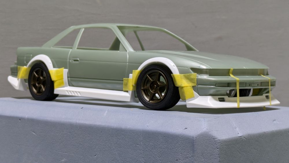 ☆1/24 タミヤS13シルビア改 構想段階 | HRK.mさんの作品