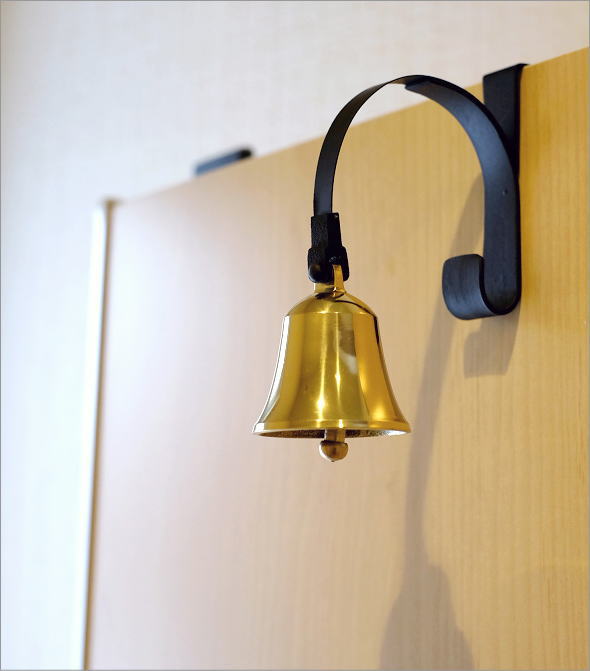 楽天市場】ドアベル 真鍮 おしゃれ インテリア かわいい 玄関 呼び鈴