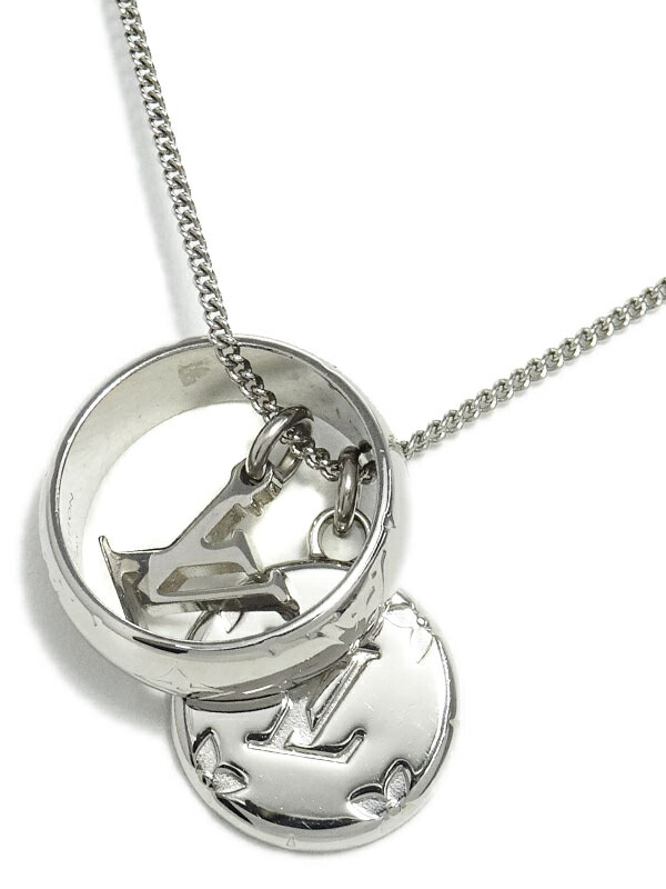 Louis Vuitton】【2Way】ルイヴィトン『リングネックレス・モノグラム