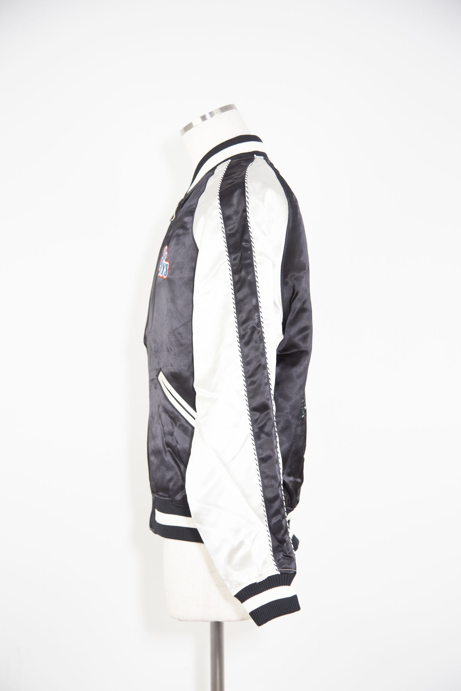 HYSTERIC GLAMOUR - LOVE MAKER刺繍 スカジャン / ブラック | Tempt