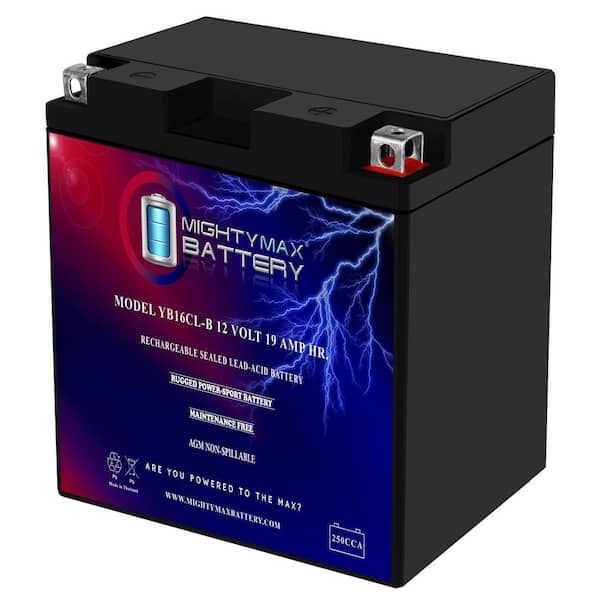 MIGHTY MAX BATTERY YTX14AH 12-Volt 12Ah Battery for Kawasaki