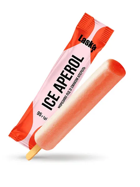 Морозиво Laska Ice Aperol лід 95 г (4820185237987) - замовити