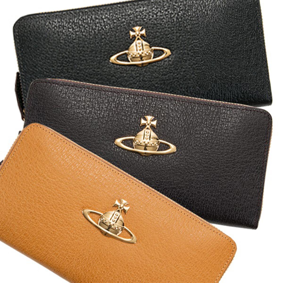 ヴィヴィアン 長財布 ラウンドファスナー レディース ブランド 財布