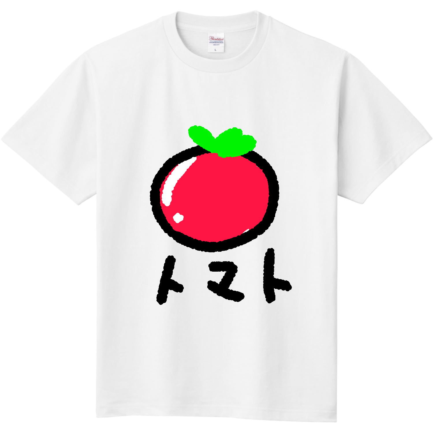 かわいいミニトマト定番Tシャツの商品購入ページ｜クリエイターの