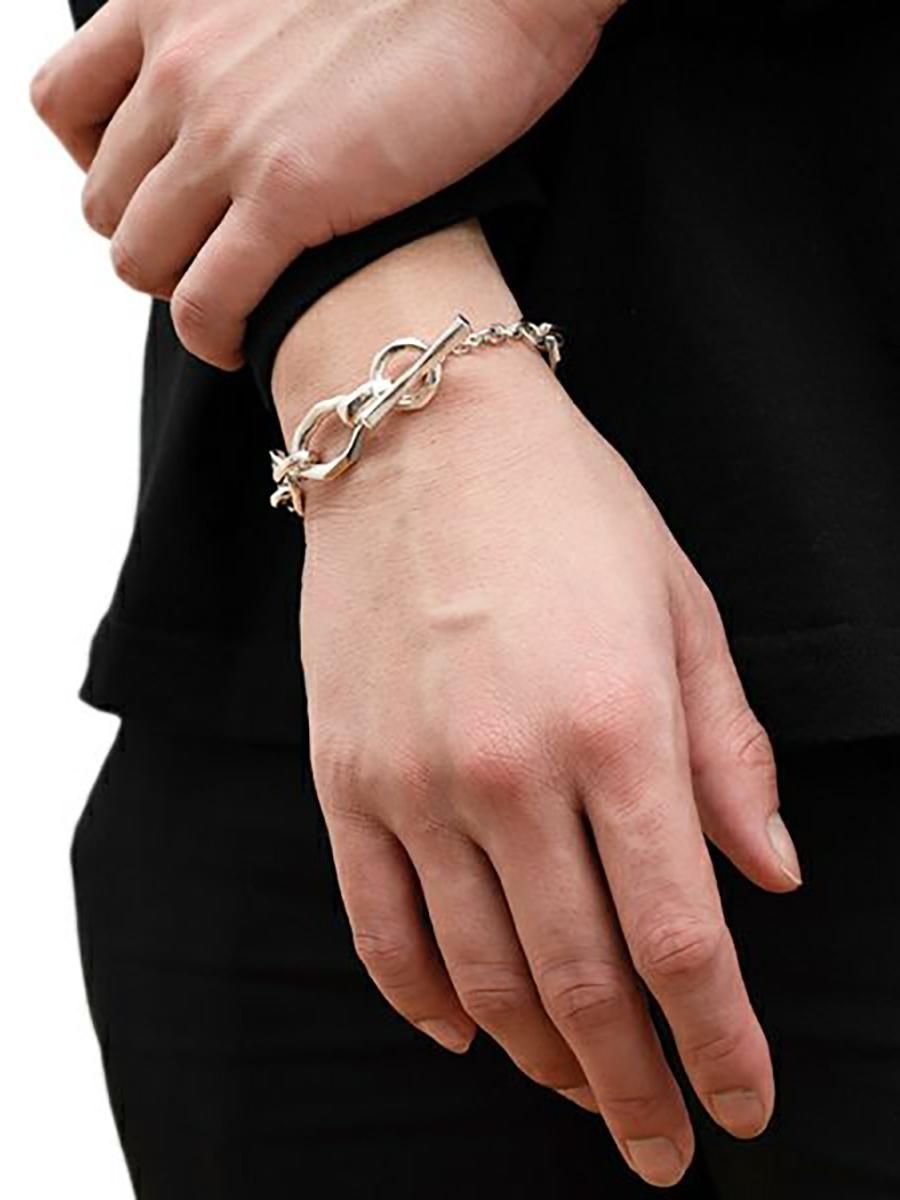 Crockery Mix Chain Bracelet - shackman