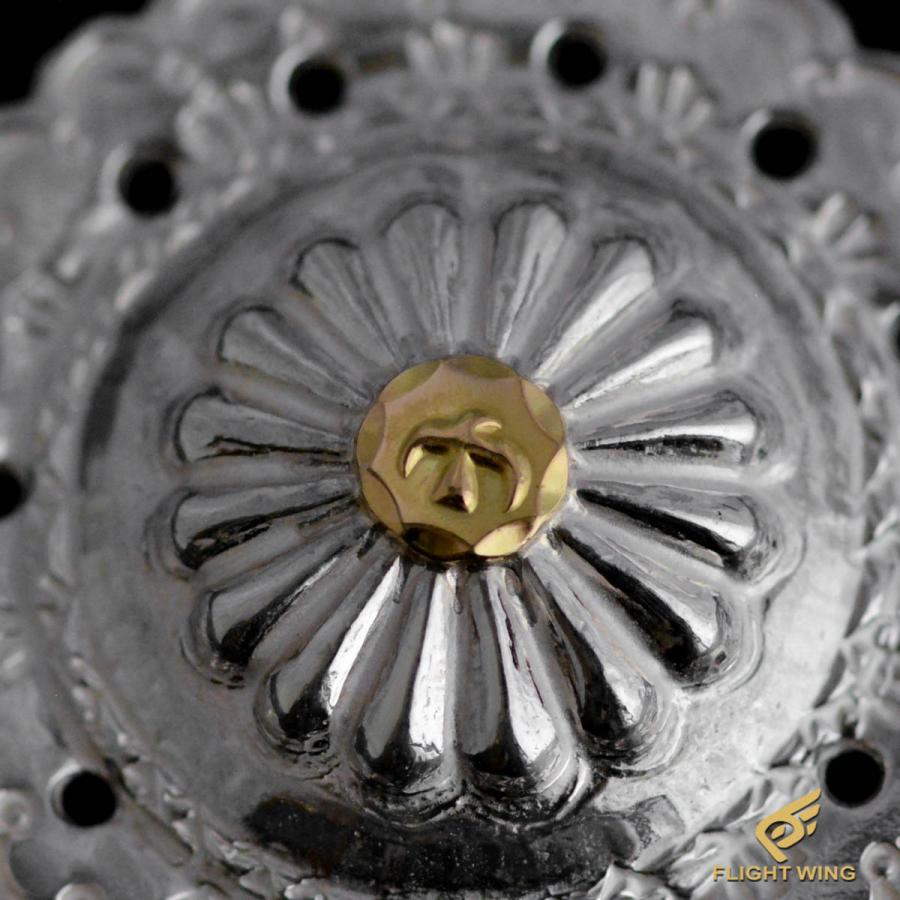 goro's（ゴローズ） 【新品】K18メタル付きフラワーコンチョ / Goro's