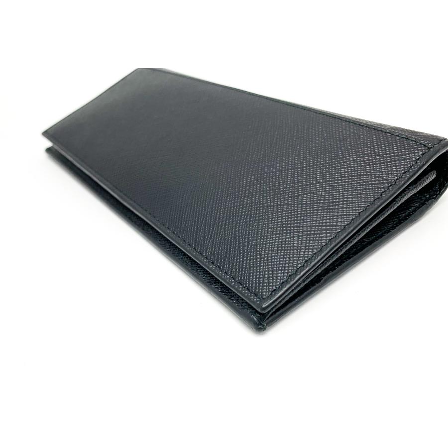 PRADA（プラダ） サフィアーノ 黒 ブラック 2つ折り長財布 サイフ