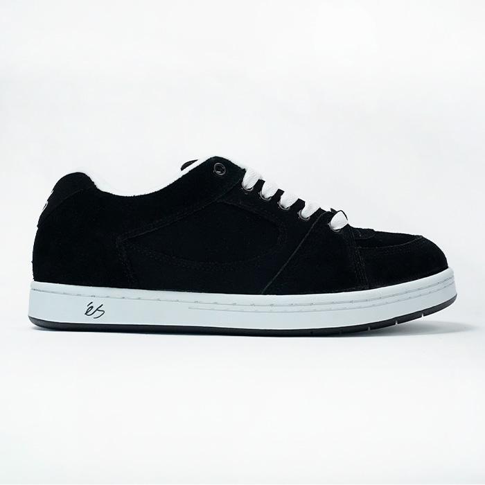 エス スニーカー es ACCEL OG SHOES 5101000139-992 Black White 黒 白