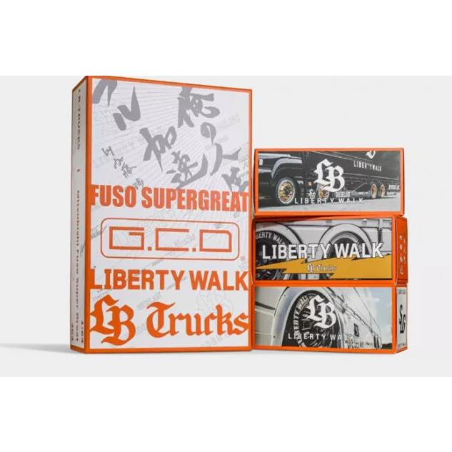 GCD 1/64 三菱 ふそう LB-TRUCKS リバティウォーク スーパーグレート