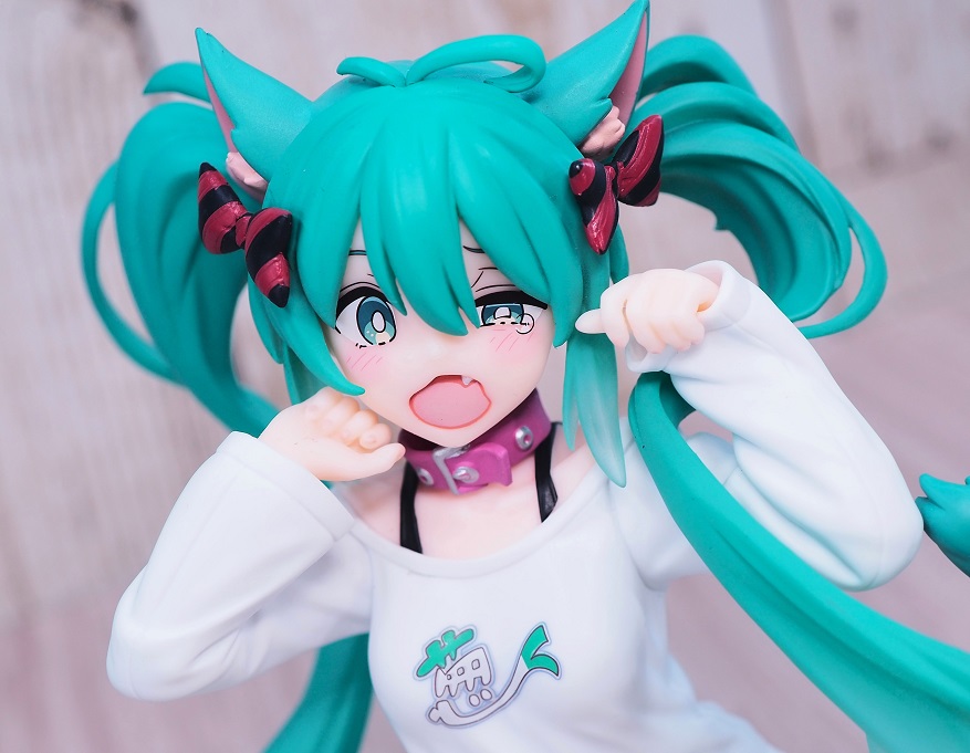 タイトー 初音ミク 猫耳Tシャツver. レビュー : おもちゃの巣（玩具