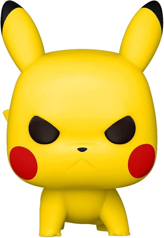 Amazon.com: Funko POP Pop! Games: Pokemon - Pikachu (Attack Stance