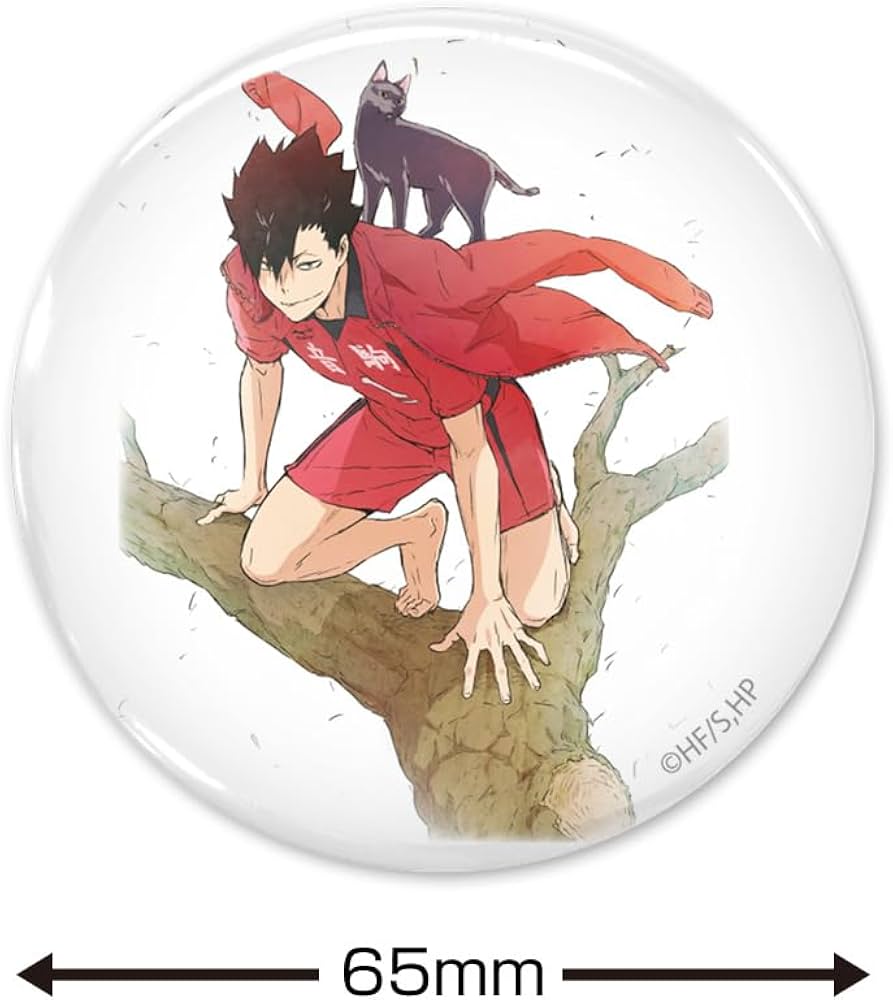 Amazon.co.jp: 【公式】コスパ ハイキュー!! 黒尾鉄朗 65mm缶バッジ