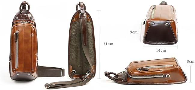 Amazon | [キーファーノイ] チャオシリーズ 美しいムラ染レザー 本革