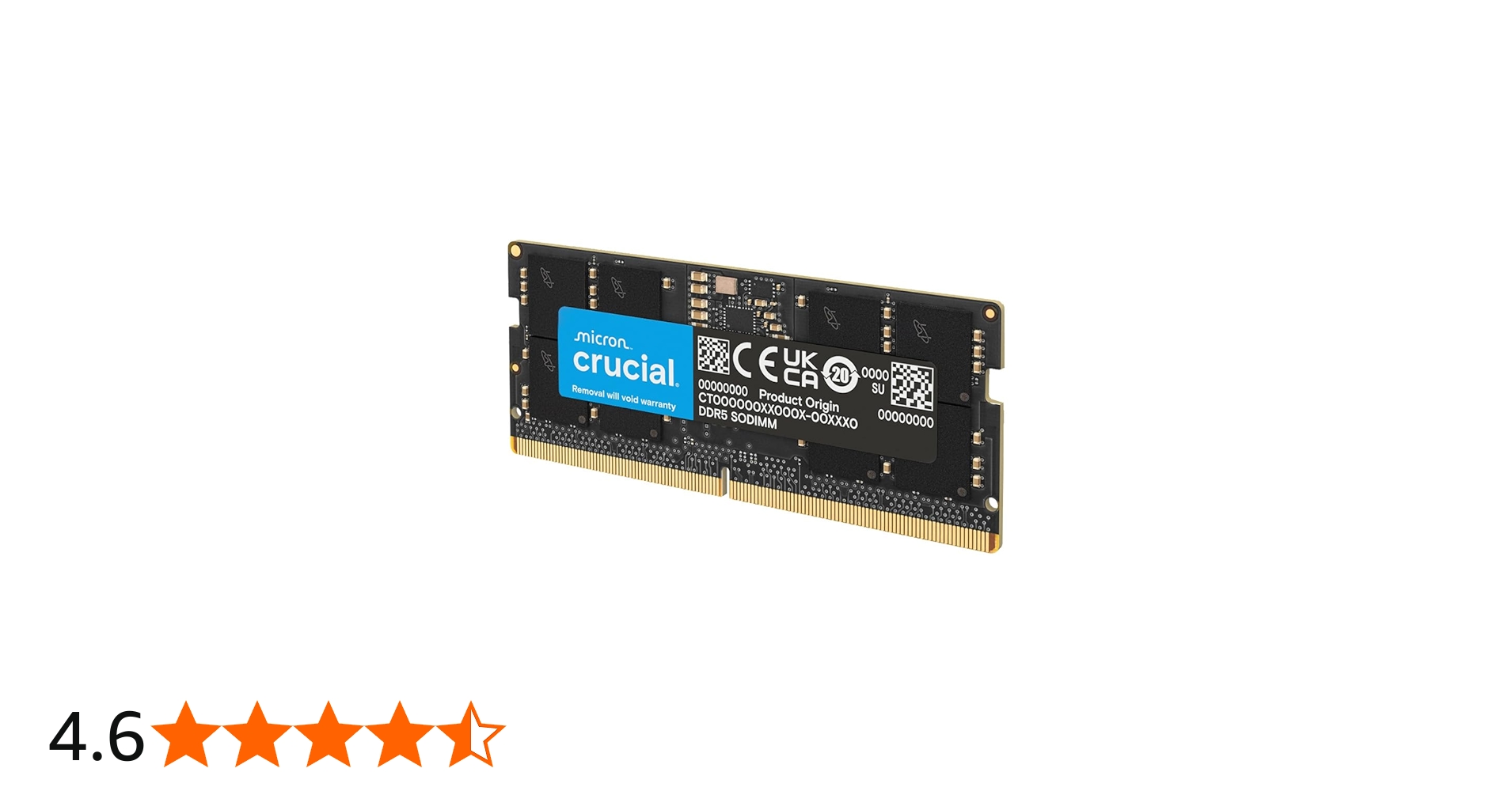 Amazon.co.jp: Crucial ノートPC用増設メモリ 8GB(8GBx1枚) DDR5