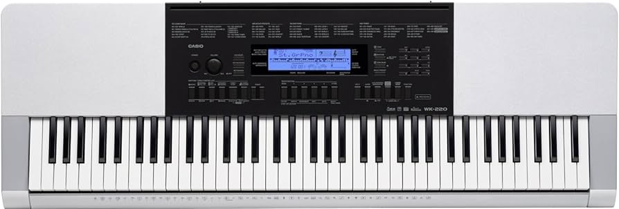 Amazon | カシオ 電子キーボード 76標準鍵 ベーシックタイプ WK-220