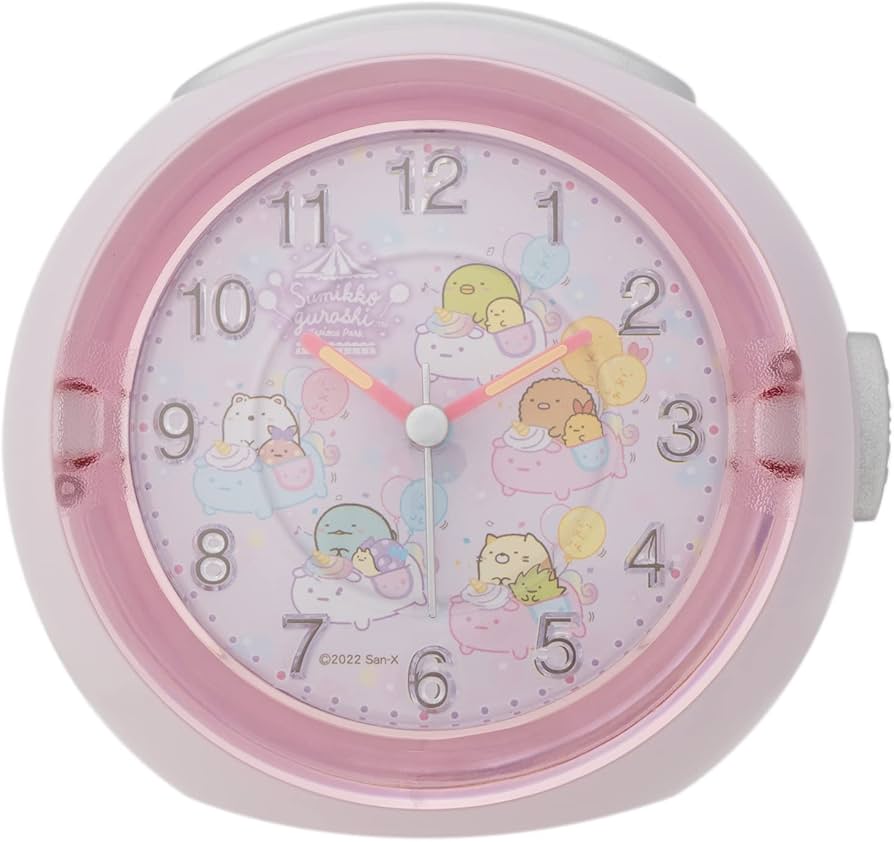 Amazon.co.jp: アリアス(Alias) (ALIAS) 目覚まし時計 パープル すみっ