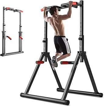 Amazon | 懸垂マシン ぶら下がり健康器 折畳み式 チンニングスタンド