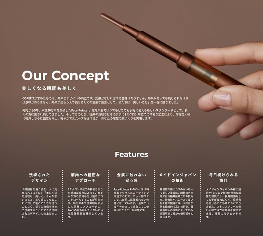 Amazon.co.jp: 【COREFIT公式】Face-PointerⅡ フェイスポインターⅡ