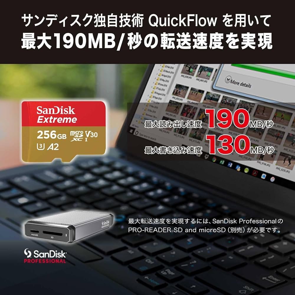 Amazon | マイクロSDカード microSD 256GB UHS-I U3 V30 Nintendo