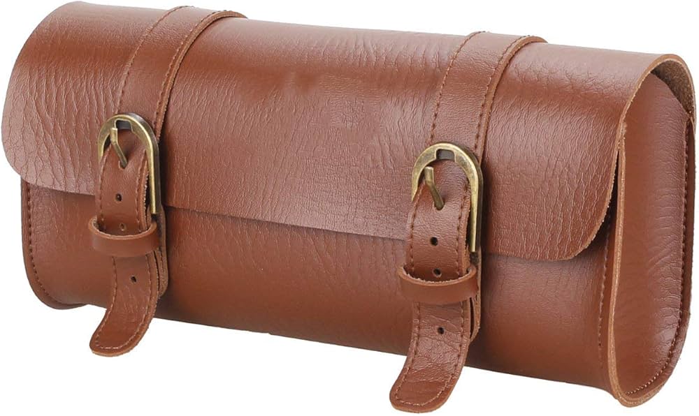 Amazon | Omenluck バイク バッグ サドルバッグ PU 人工皮革 自転車