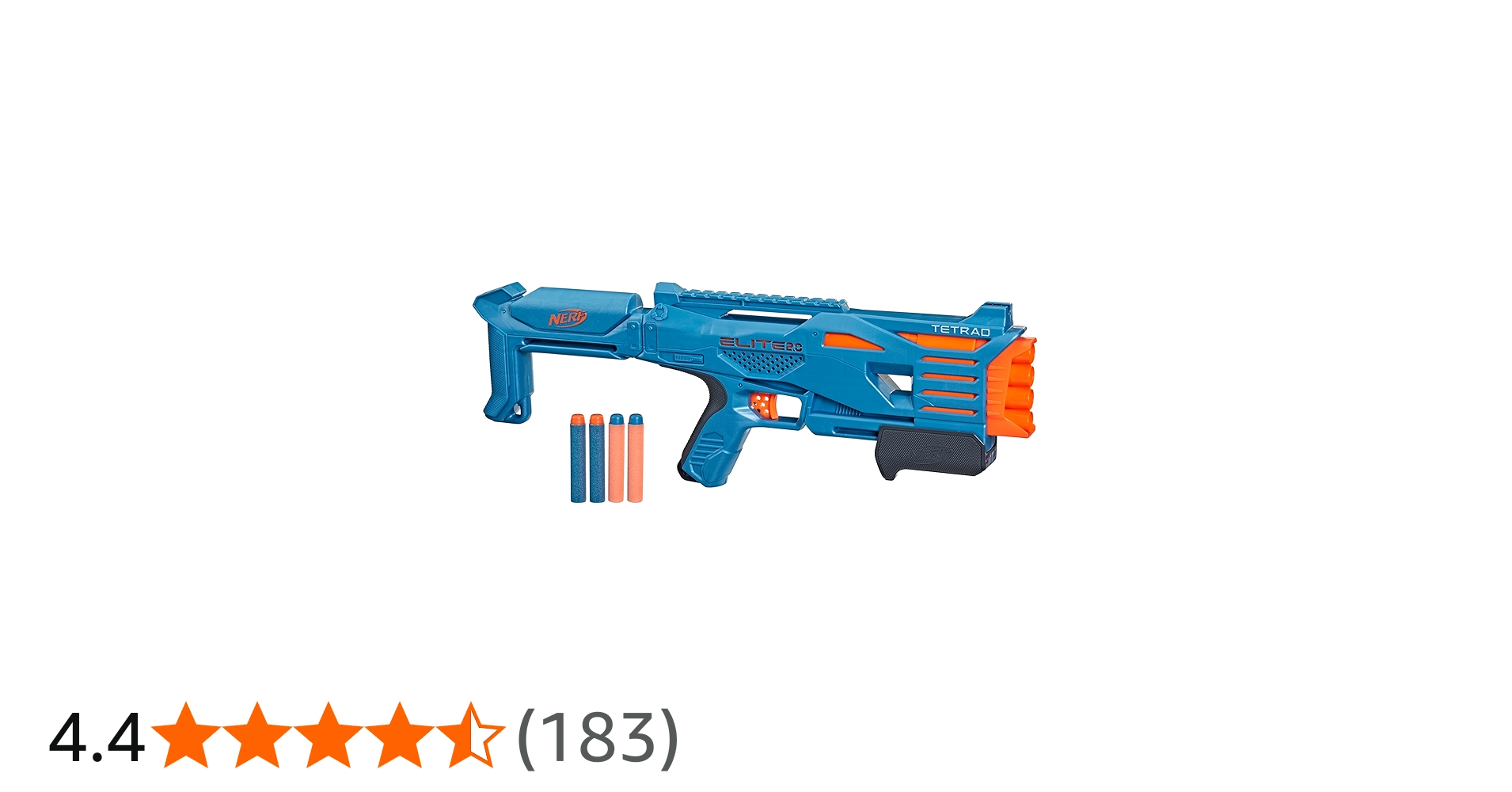 Amazon.co.jp: Nerf Elite 2.0 Tetrad QS-4ブラスター、ナーフエリート