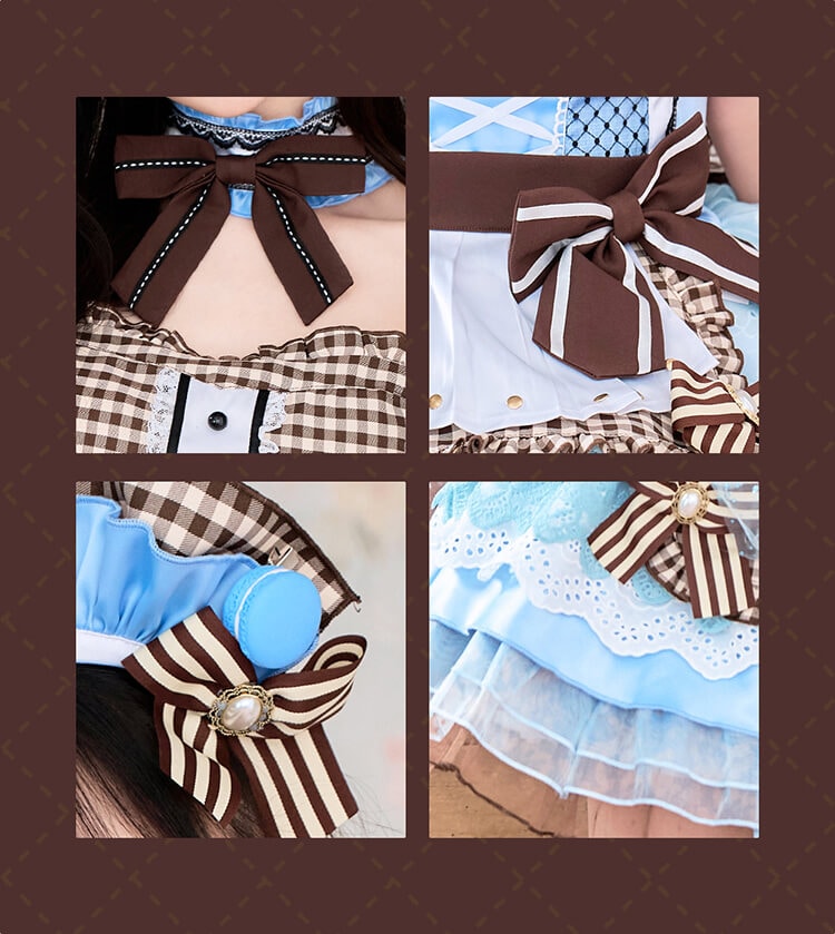 即日発送】【中村里砂着用】【ないるコラボ】マカロンメイド