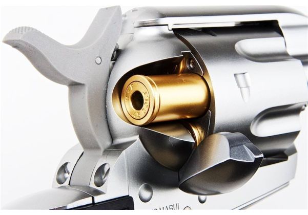 Tokyo Marui SAA.45 Artillery 5.5 inch Spring Revolver - Silver