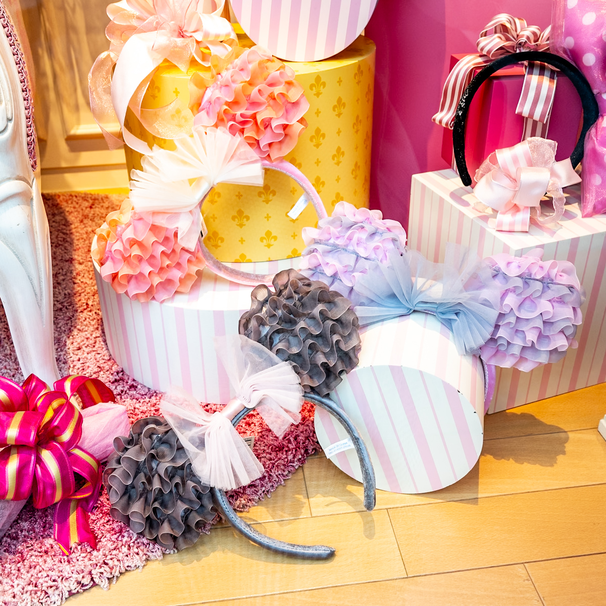 ミニー カチューシャ イヤリング ピンク パルパルーザ ディズニー