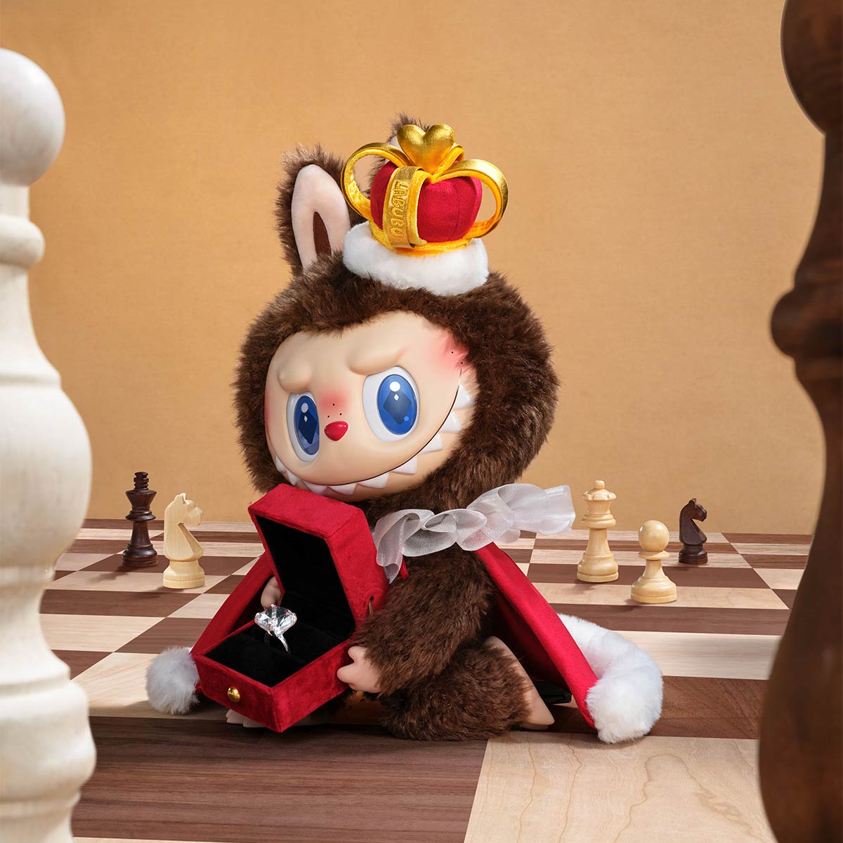 Labubu - The Monsters Let's Checkmate Series Vinyl Plush Doll by