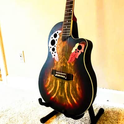 Aria Acoustic-Electric Guitar | Reverb