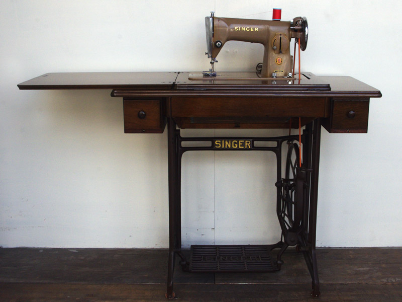 No.622 SINGER 191U シンガー製 家庭用足踏みミシン：アンティーク