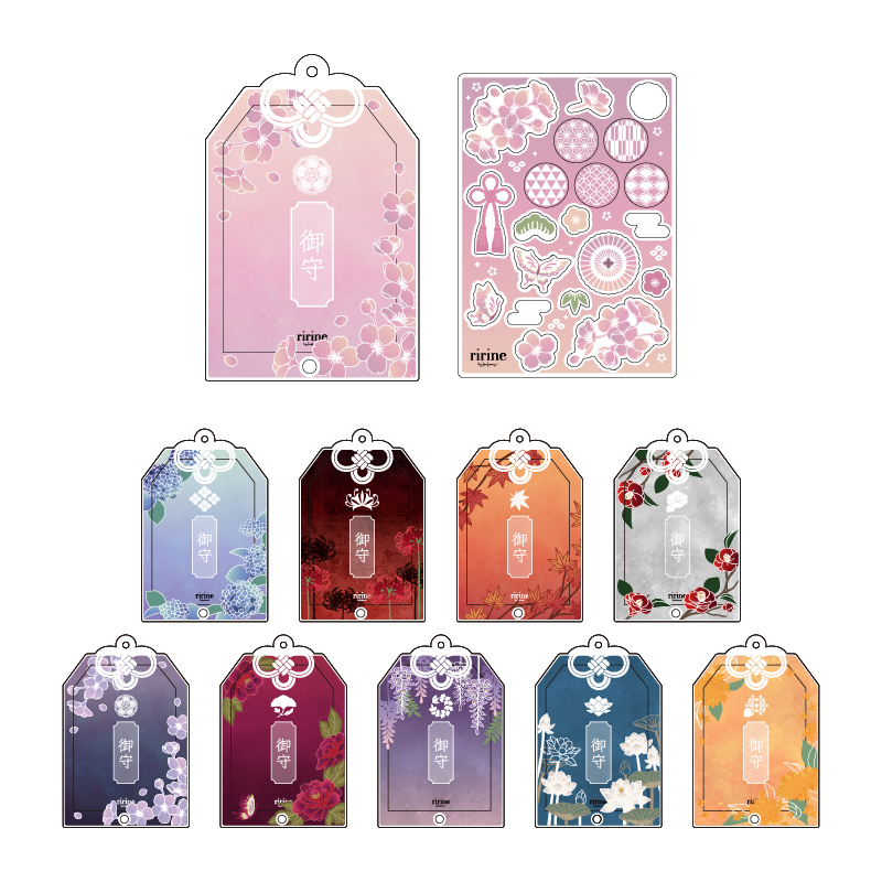 お守りミニアクリルフレーム 和花 夜桜| FUKUYA ONLINE フクヤオンライン