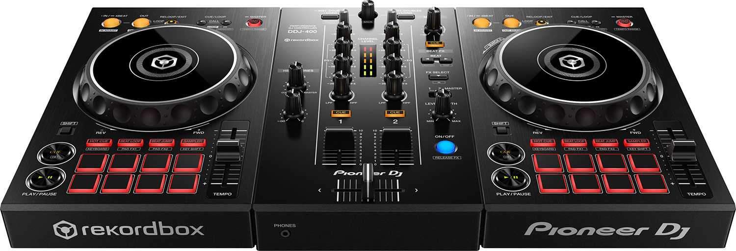 Pioneer DJ DDJ-400 2-Channel DJ Controller for rekordbox