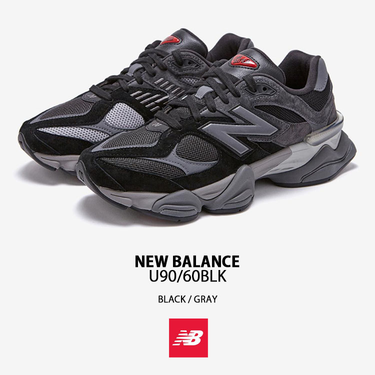 New Balance（ニューバランス） スニーカー U9060BLK BLACK SILVER 90