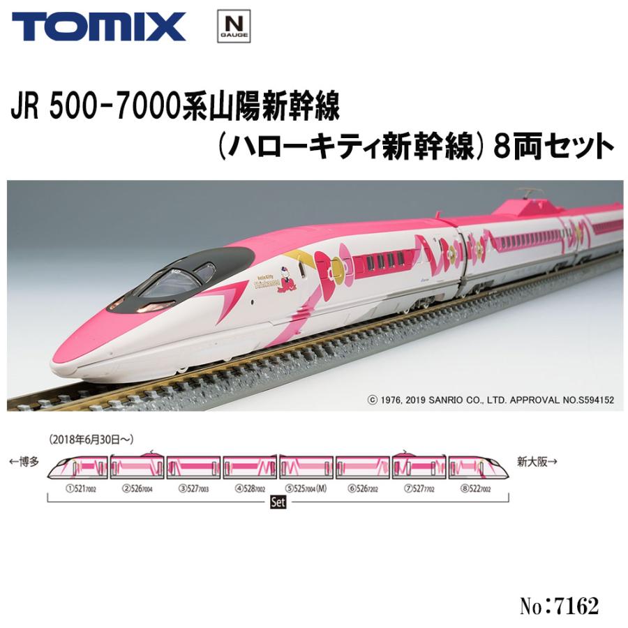 予約 2025年9月予定 Nゲージ TOMIX 98662 JR 500-7000系山陽新幹線