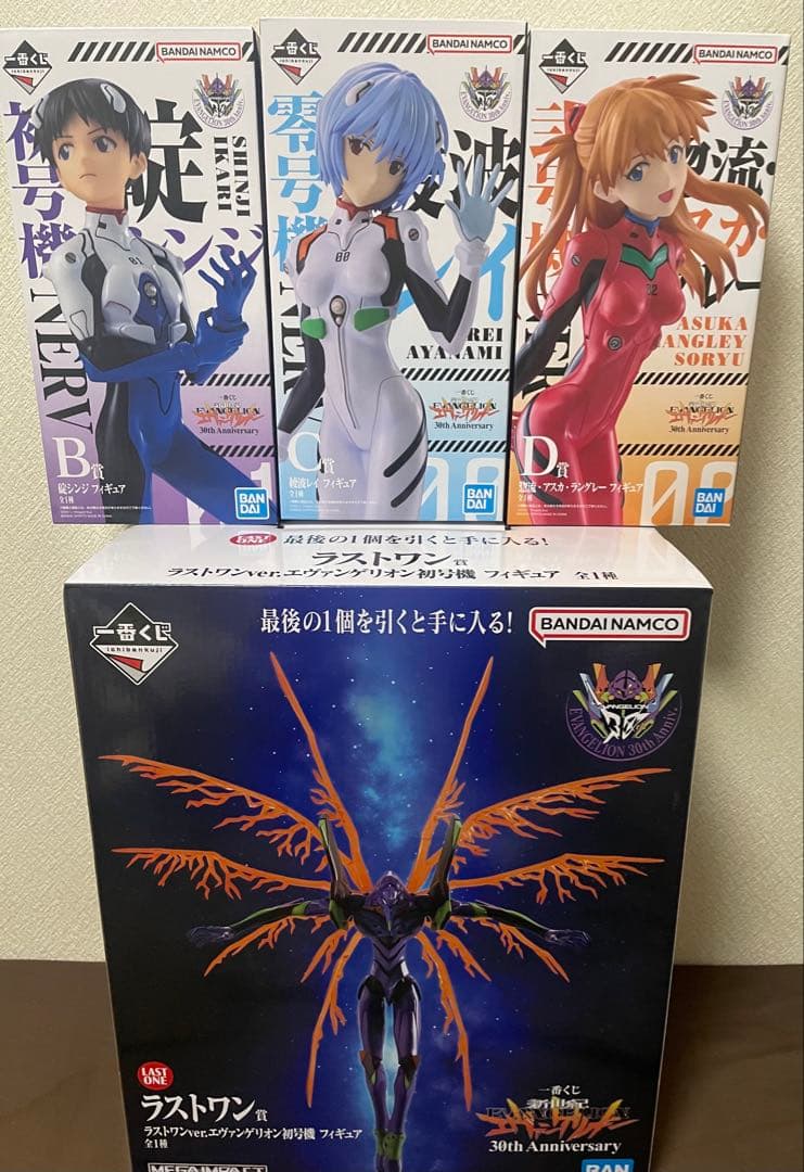 一番くじ　エヴァンゲリオン　ラストワン賞　初号機フィギュア　碇シンジ　フィギュア