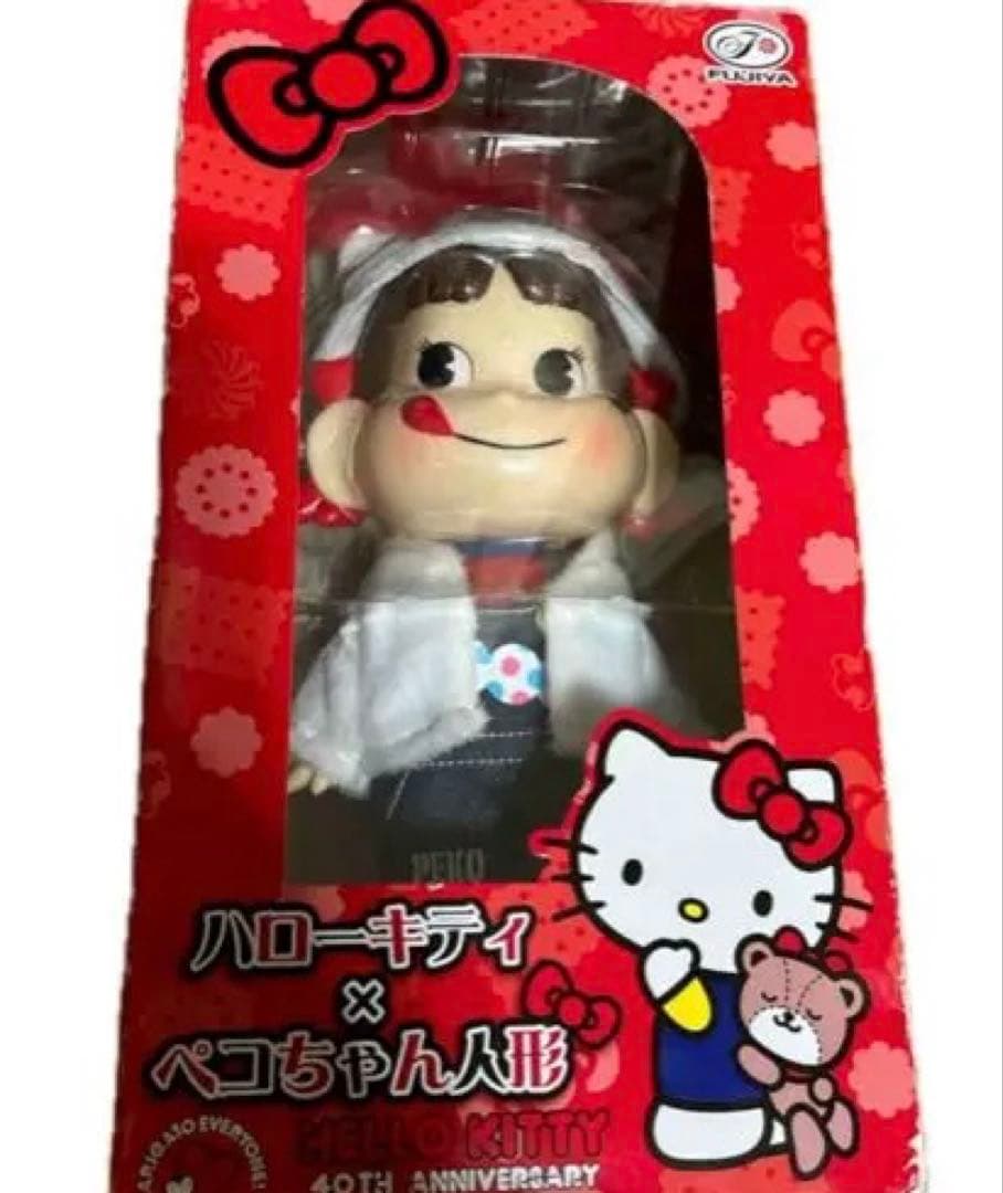 HELLO♡KITTY pekoちゃんフィギュア ハローキティ×ペコちゃん人形 | トイズ・スタイル