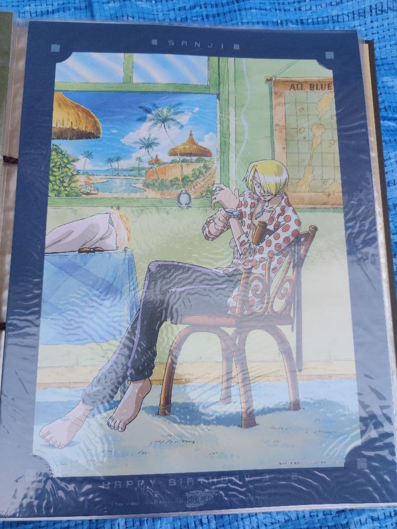 ONE PIECE　バースデー　ポートレート　サンジ　ワンピース　誕生日