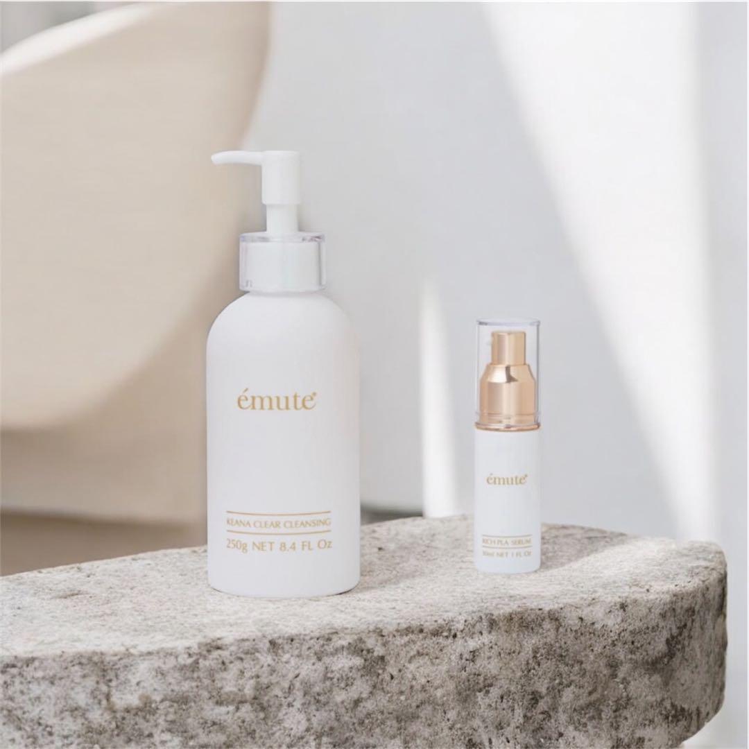 エミューテクレンジングジェル　美容液セット