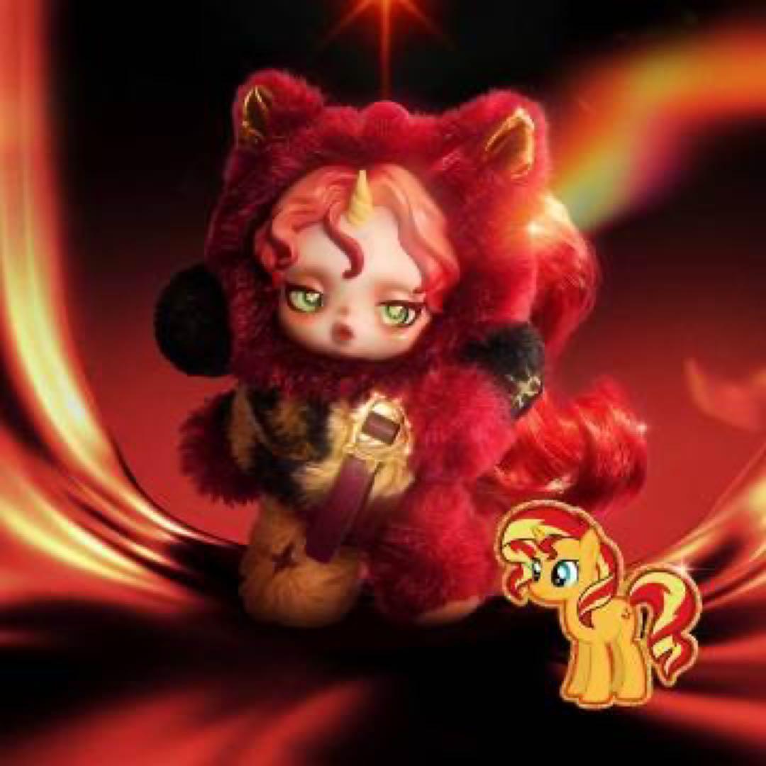 SKULLPANDA × My Little Pony ぬいぐるみペンダント ②
