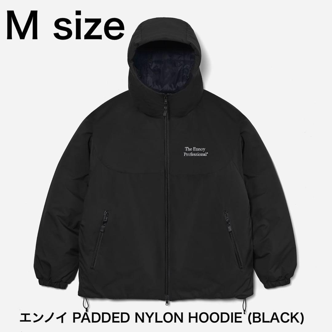 ENNOY PADDED NYLON HOODIE (BLACK)Mサイズ ENNOY PADDED NYLON HOODIE BLACK スタイリスト私物 M 新品未使用