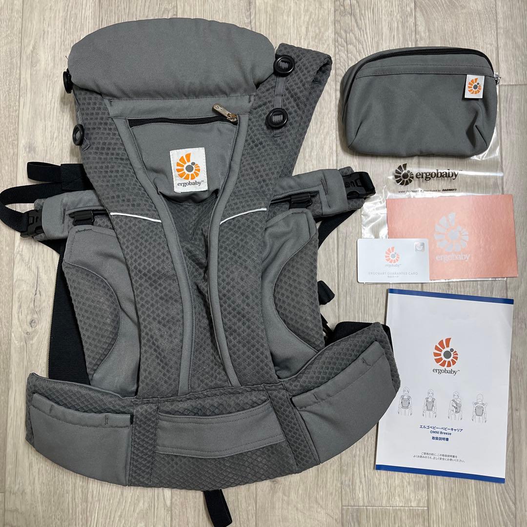 オムニブリーズOMNI breezeグラファイトグレー　エルゴベビー　抱っこ紐 OMNI Breeze / グラファイトグレー | エルゴベビー オンラインストア