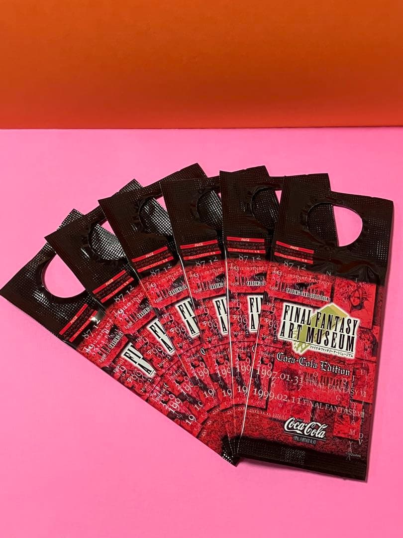 ファイナルファンタジー　アートミュージアム　コカコーラエディション　6枚 ファイナルファンタジー アートミュージアム 5thエディション – indieszero