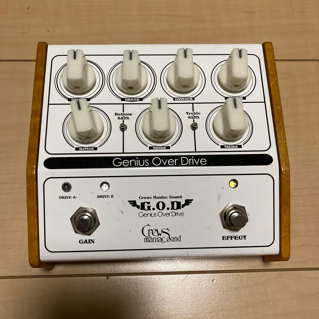 ギター Crews Maniac Sound Genius Over Drive OH MY GOD！！、今更ながら御見それしましたっ！ ～Crews Maniac Sound