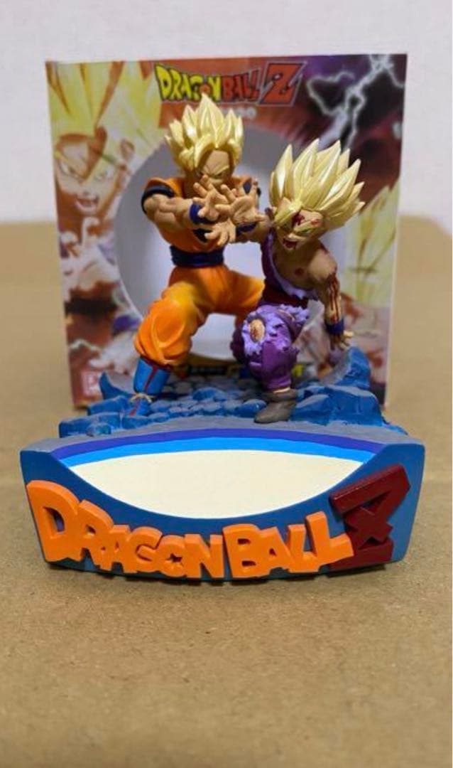 プルーヴィー　親子かめはめ波　ドラカプサイズ版　ハンドメイド品 参考価格】プルーヴィー ドラゴンボールZ 造形神化 劇的ディオラマ